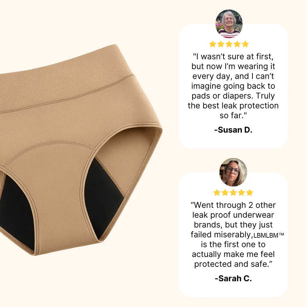 💖Last Day 50% OFF| MIOWIX® 100% Leak-Proof Underwear 4-pack🌸