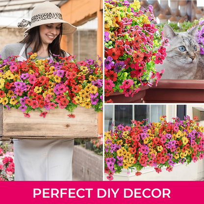 MIOWIX� UV-Resistant Outdoor Flowers | Zero Maintenance Color | 50% OFF Today