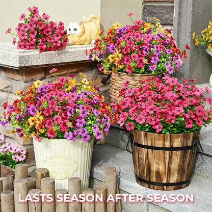MIOWIX� UV-Resistant Outdoor Flowers | Zero Maintenance Color | 50% OFF Today