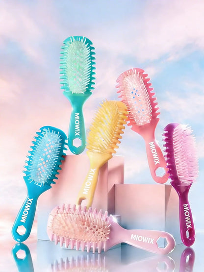 MIOWIX® Curl Defining Detangle Brush | Glides Through Curls Without The Pull | 50% OFF Today