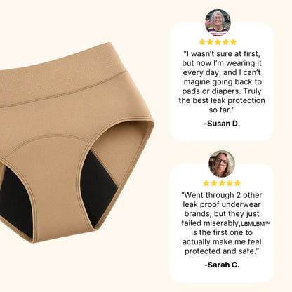 💖Last Day 50% OFF| MIOWIX® 100% Leak-Proof Underwear 4-pack🌸
