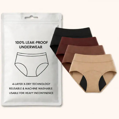 💖Last Day 50% OFF| MIOWIX® 100% Leak-Proof Underwear 4-pack🌸