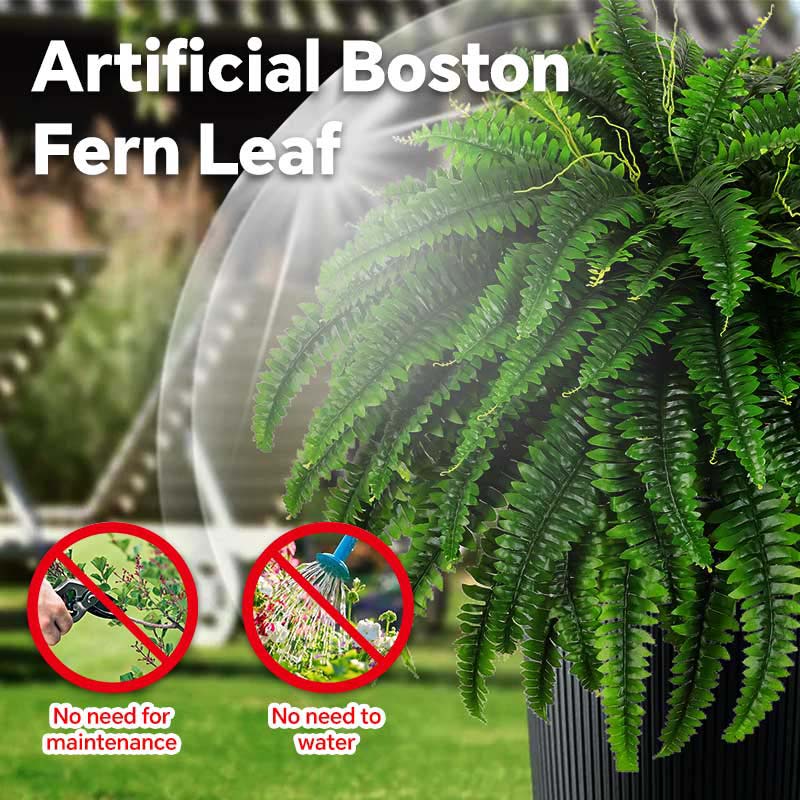 Miowix® UV-Resistant Lifelike Artificial Boston Fern | 50% OFF Today