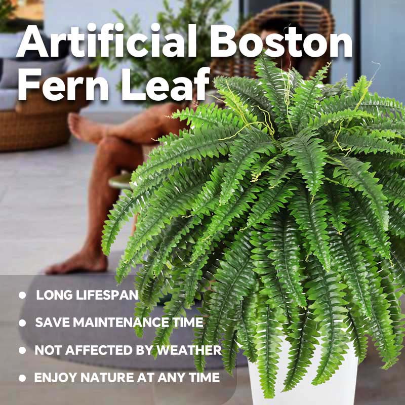 Miowix® UV-Resistant Lifelike Artificial Boston Fern | 50% OFF Today