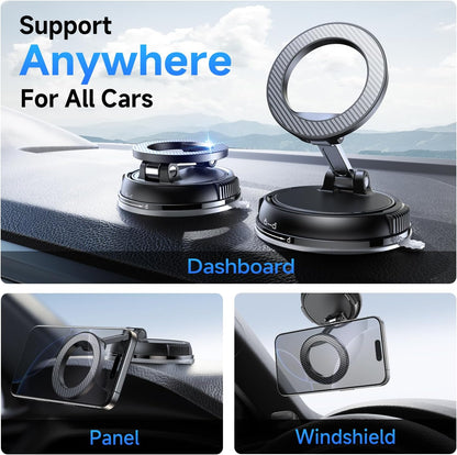 Miowix® MagSafe Car Phone Holder | Strong Magnetic Hold | 50% OFF Today
