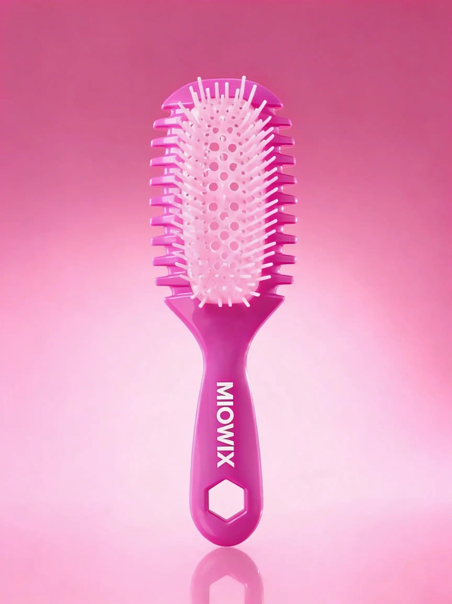 MIOWIX® Curl Defining Detangle Brush | Glides Through Curls Without The Pull | 50% OFF Today