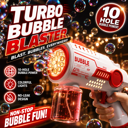 Topacme® 3D Magic Bubble Blaster —— Animal & Ocean Fantasy Theme